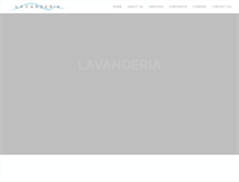 Tablet Screenshot of lavanderia.co.ae