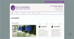 Desktop Screenshot of lavanderia.ro